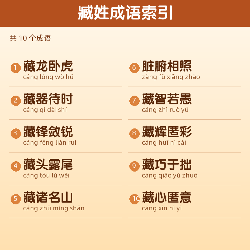 【臧】姓氏头像百家姓专属设计共148张高清出图可定制可改字 目录预览