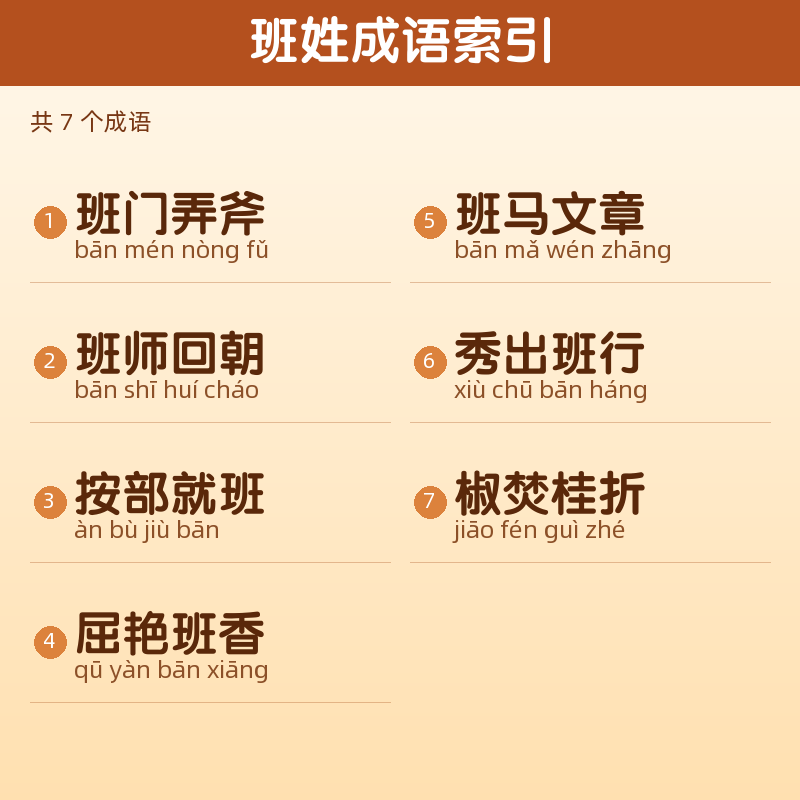 【班】姓氏头像百家姓专属设计共161张高清出图可定制可改字 目录预览