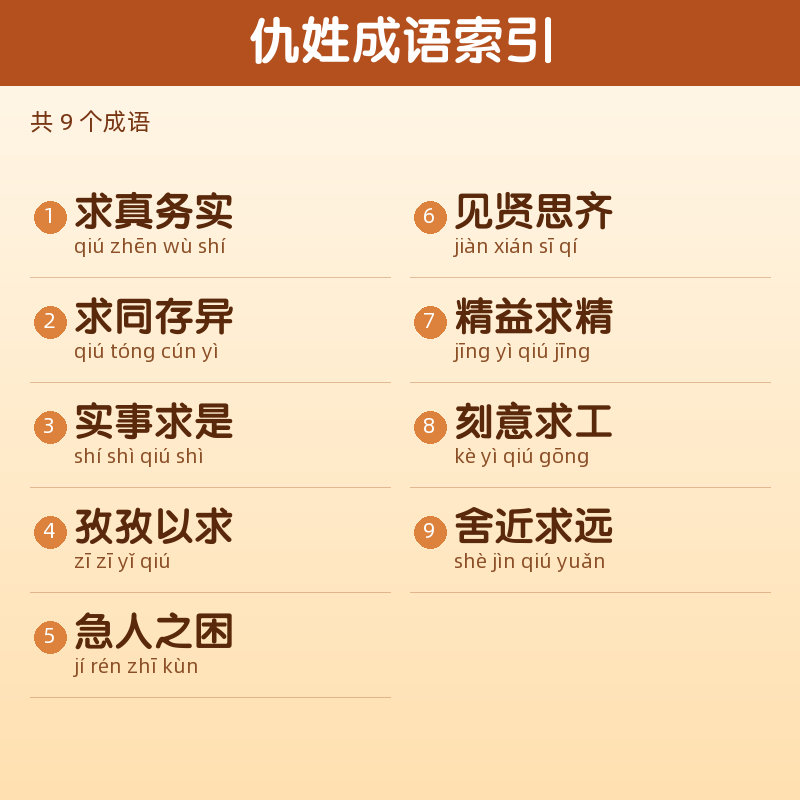 【仇】姓氏头像百家姓专属设计共160张高清出图可定制可改字 目录预览