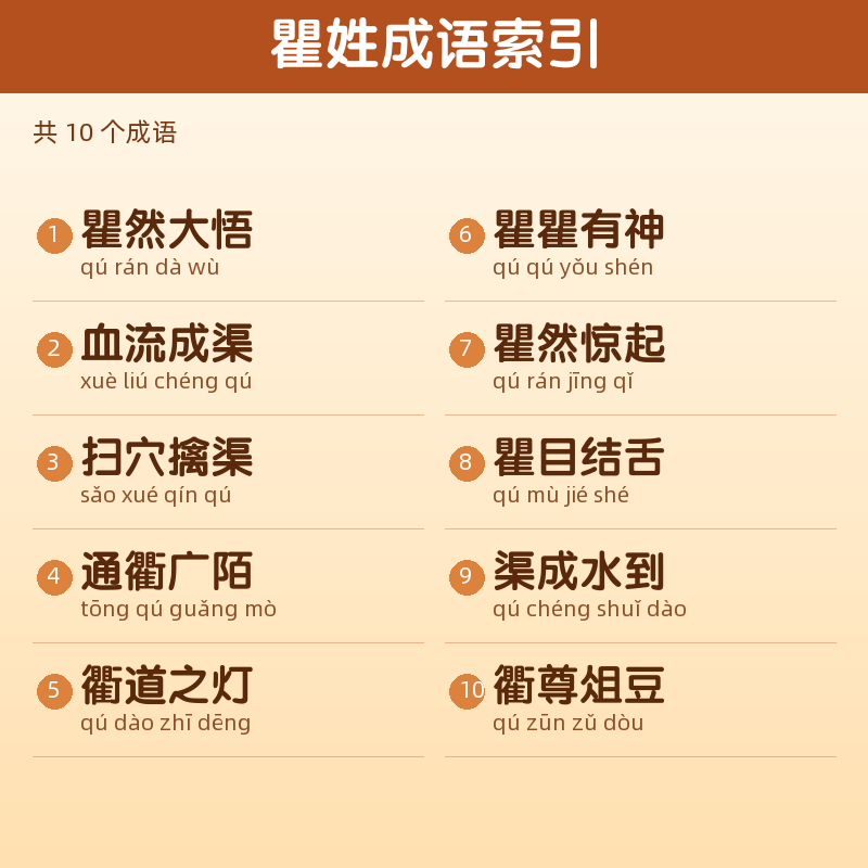 【瞿】姓氏头像百家姓专属设计共170张高清出图可定制可改字 目录预览