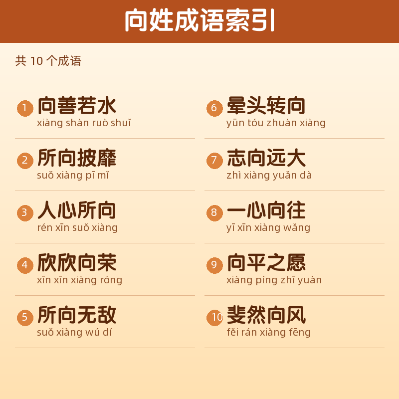 【向】姓氏头像百家姓专属设计共176张高清出图可定制可改字 目录预览