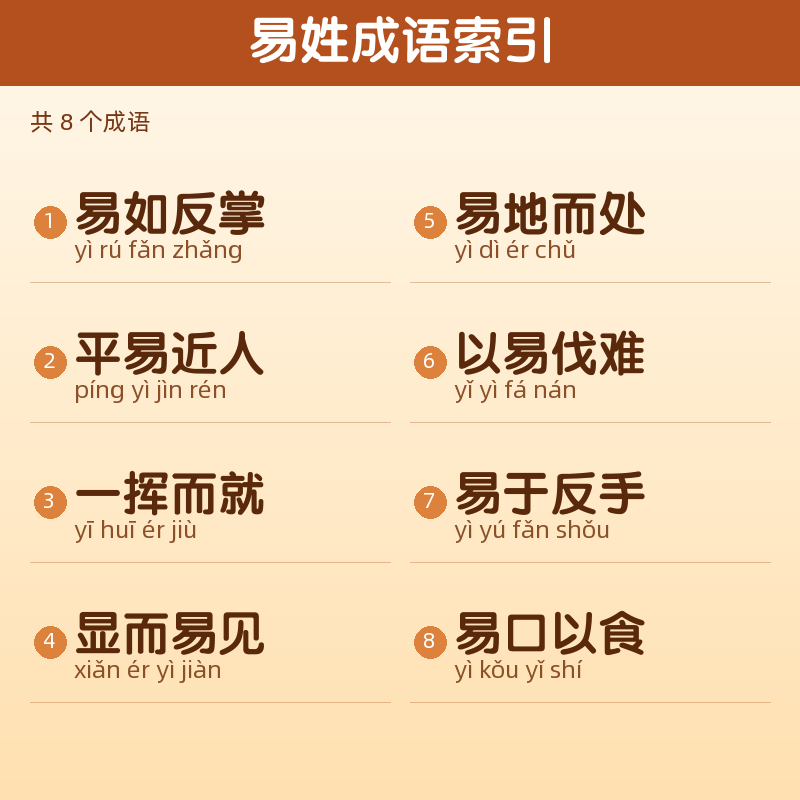【易】姓氏头像百家姓专属设计共164张高清出图可定制可改字 目录预览