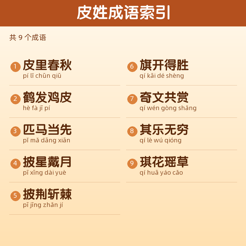 【皮】姓氏头像百家姓专属设计共157张高清出图可定制可改字 目录预览